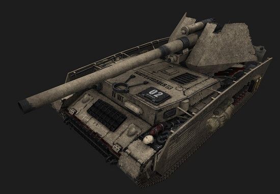 Waffenträger auf Pz. IV #2 для игры World Of Tanks