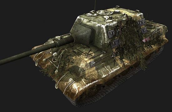 JagdTiger Pak43 8.8 cm #8 для World Of Tanks