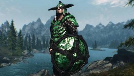 Изумрудный сет для TES V: Skyrim