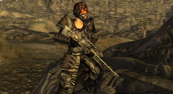 HellfireLeatherArmor \ Кожаная броня "Адский огонь" для Fallout: New Vegas