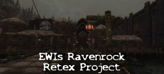 EWIs Ravenrock Retexture Project для TES V: Skyrim