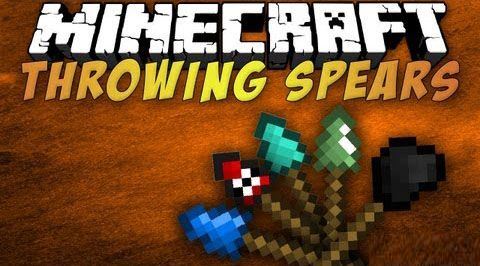 Throwing Spears - Магические копья мод для Minecraft 1.7.10/1.7.2