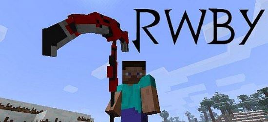 RWBY Craft - Новое оружие Mod для Minecraft 1.7.10/1.7.2/1.6.4