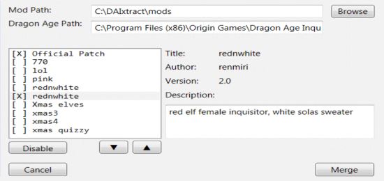 DAI ModManager для Dragon Age: Inquisition