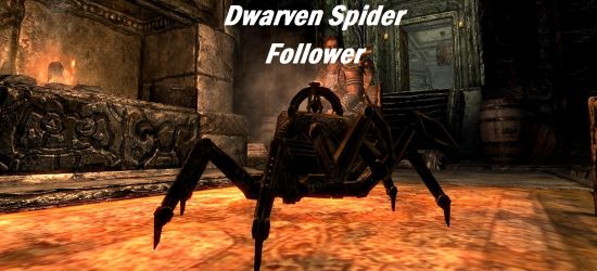 Dwarven Spider Follower | Двемерский паук компаньон для TES V: Skyrim