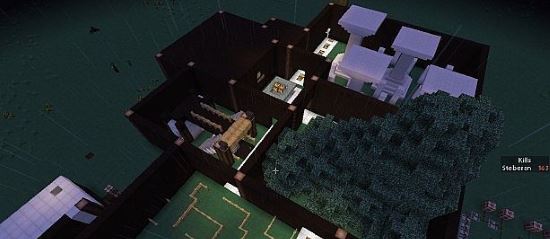 Зомби апокалипсис Карта для Minecraft 1.8.3/1.8.2/1.8.1/1.7.10/1.7.2