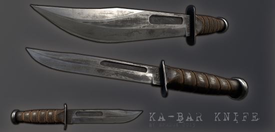 Ka-bar knive by Eprdox v 1.0 для Fallout: New Vegas