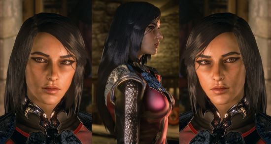 Straight Long Hair for Female Human для Dragon Age: Inquisition