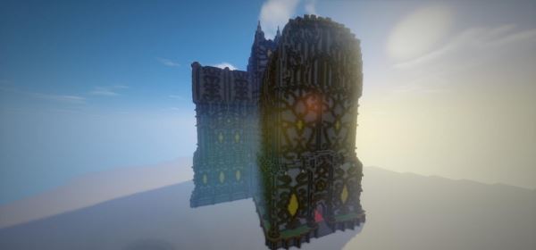 Huge Fantasy Cathedralдля Minecraft 1.8.9