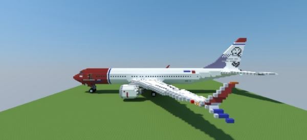 Boeing 737 для Minecraft 1.8.9