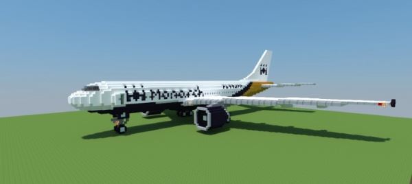 Airbus A300-600 для Minecraft 1.8.9