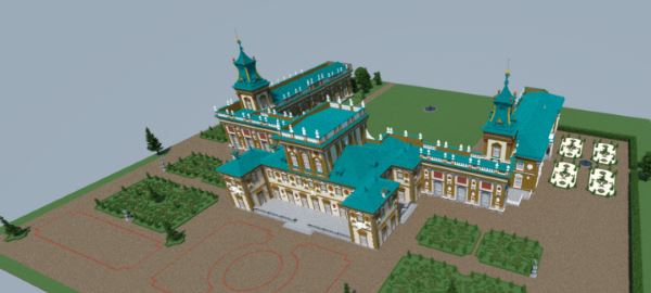 Wilanów Palace для Minecraft 1.9.2