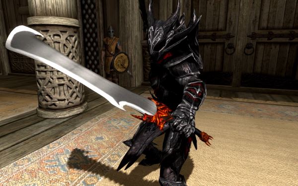 Пепельный клинок - Ash sword для TES V: Skyrim