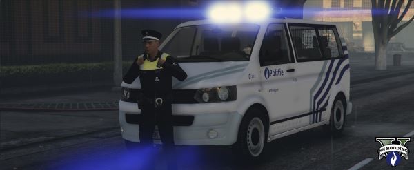 Volkswagen T5 | Lokale Politie Antwerpen для GTA 5