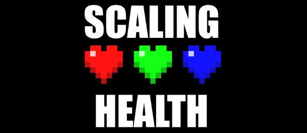 Scaling Health для Майнкрафт 1.11