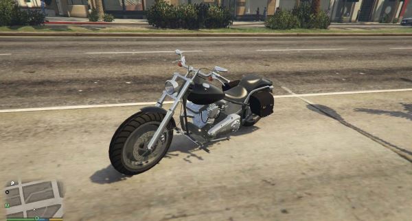 Harley-Davidson Softail для GTA 5