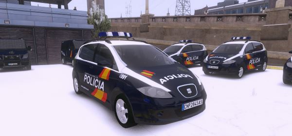 Seat Altea XL - Policía Nacional Z - CNP (Spanish Police) для GTA 5