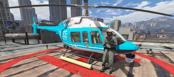 Bell-407 NYPD для GTA 5