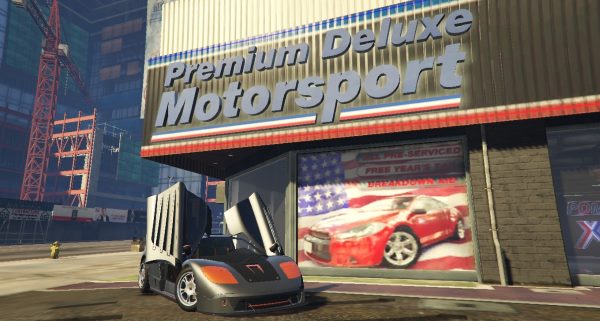 Premium Deluxe Motorsport Car Dealership 4.0.1 для GTA 5
